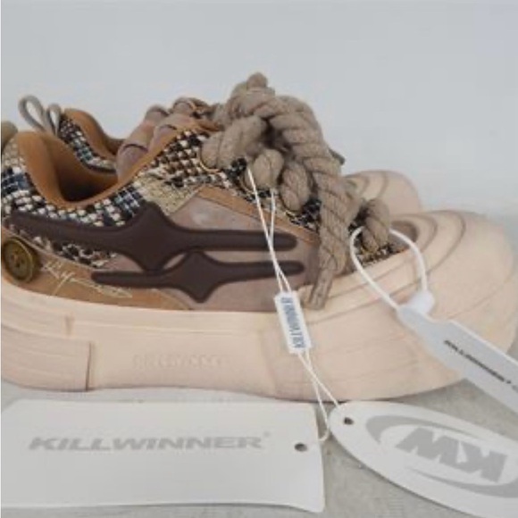 Killwinner Smile Life Series Womens Platform Sneakers Size 6.5 With Box - Picture 2 of 8